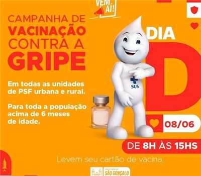 Dia D da Campanha de Vacinação Contra a Gripe